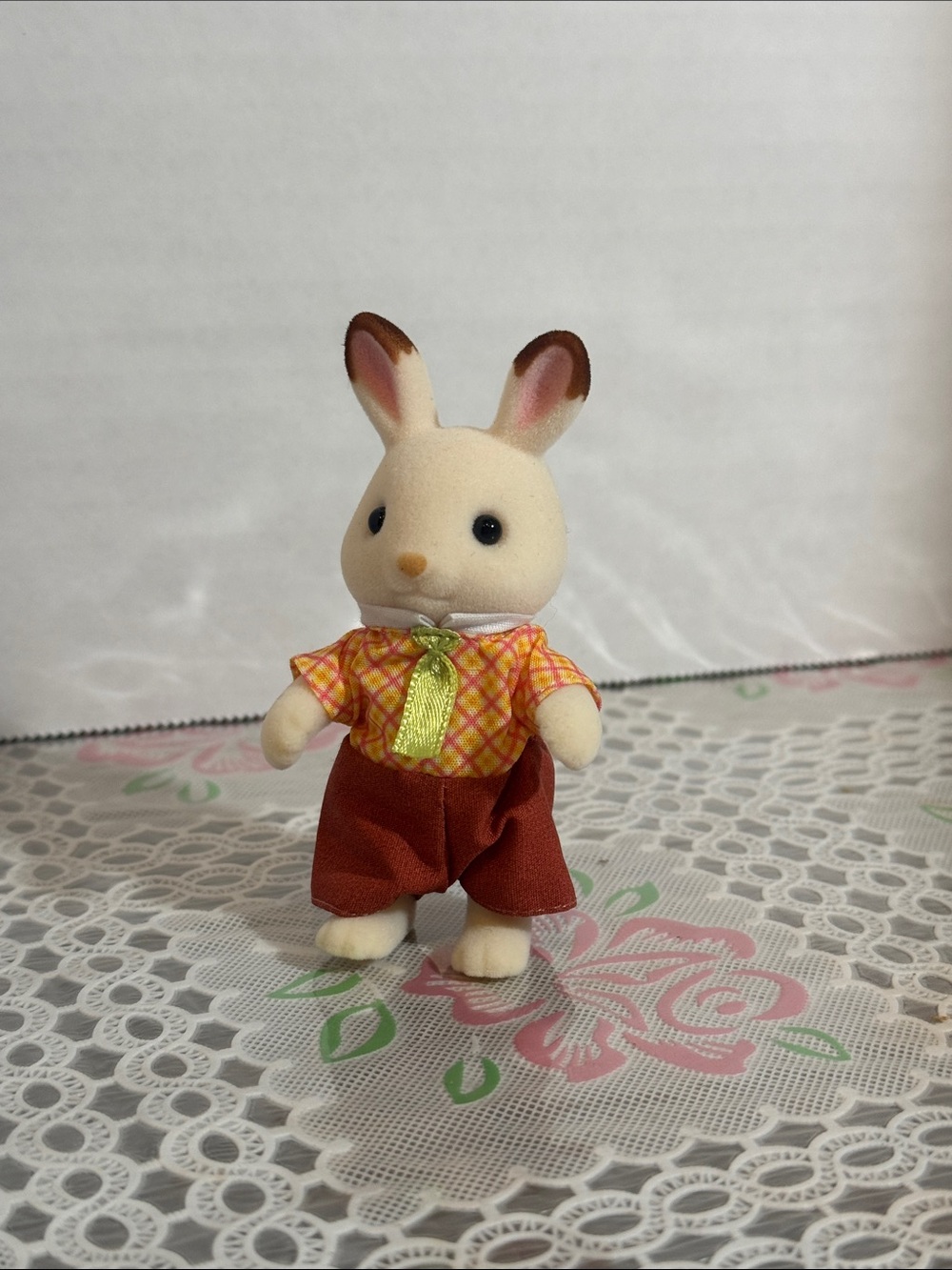 Sylvanian Families Chocolate Rabbit Father Calico Critters Japan New Epoch Doll